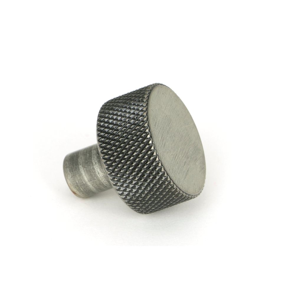 From The Anvil - Pewter Brompton Cabinet Knob - 25mm (No rose) | Sku. 46843 | Trade Door Handles.