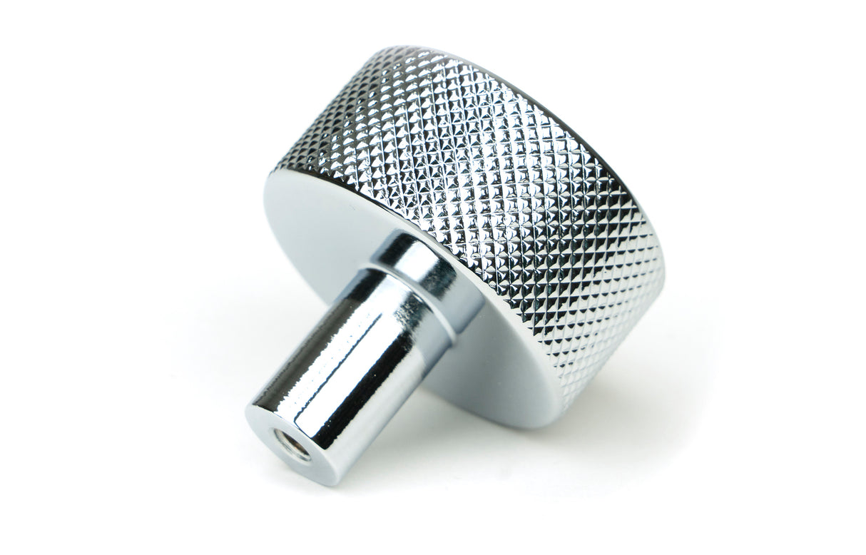 From The Anvil - Polished Chrome Brompton Cabinet Knob - 32mm (No rose) | Sku. 46859 | Trade Door Handles.