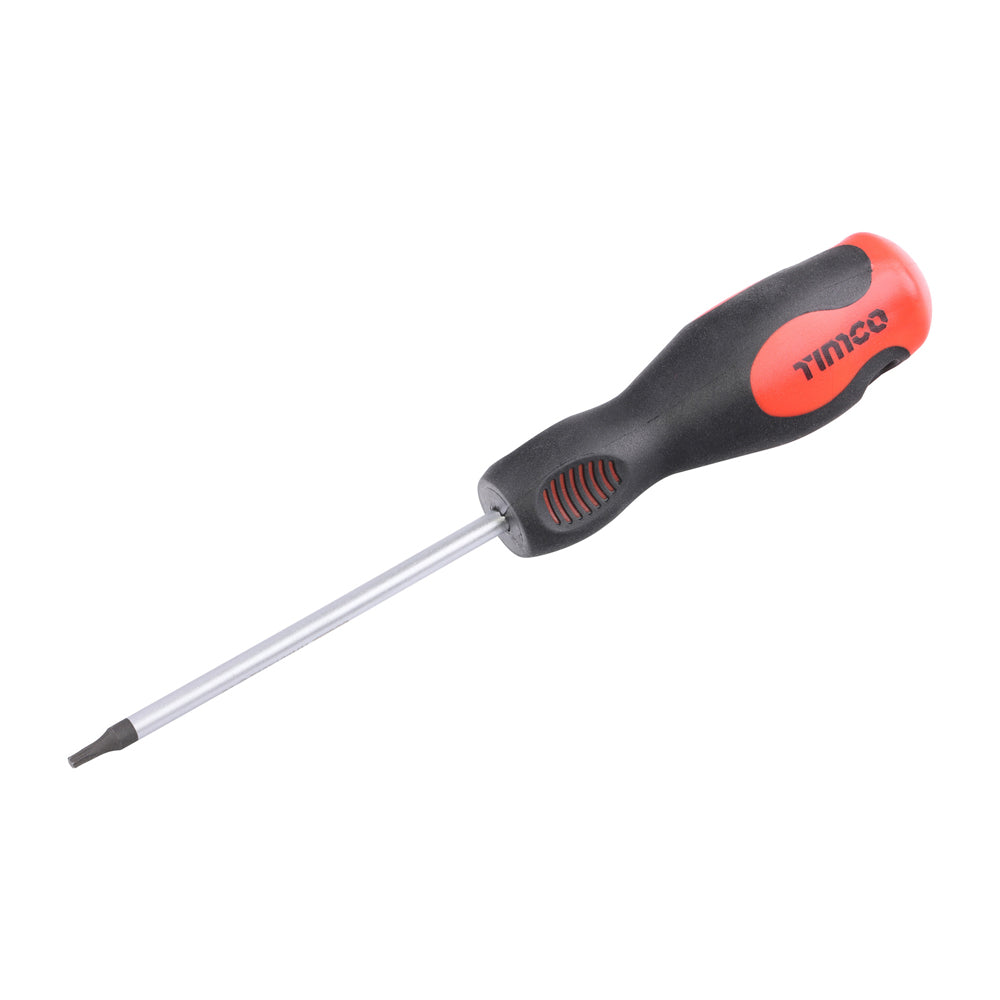 This is an image of Timco - Screwdriver - TX Drive TX10 x 100mm (1 Each Clip) 468611