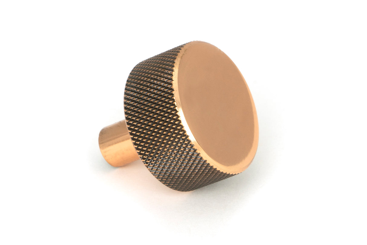 From The Anvil - Polished Bronze Brompton Cabinet Knob - 32mm (No rose) | Sku. 46871 | Trade Door Handles.
