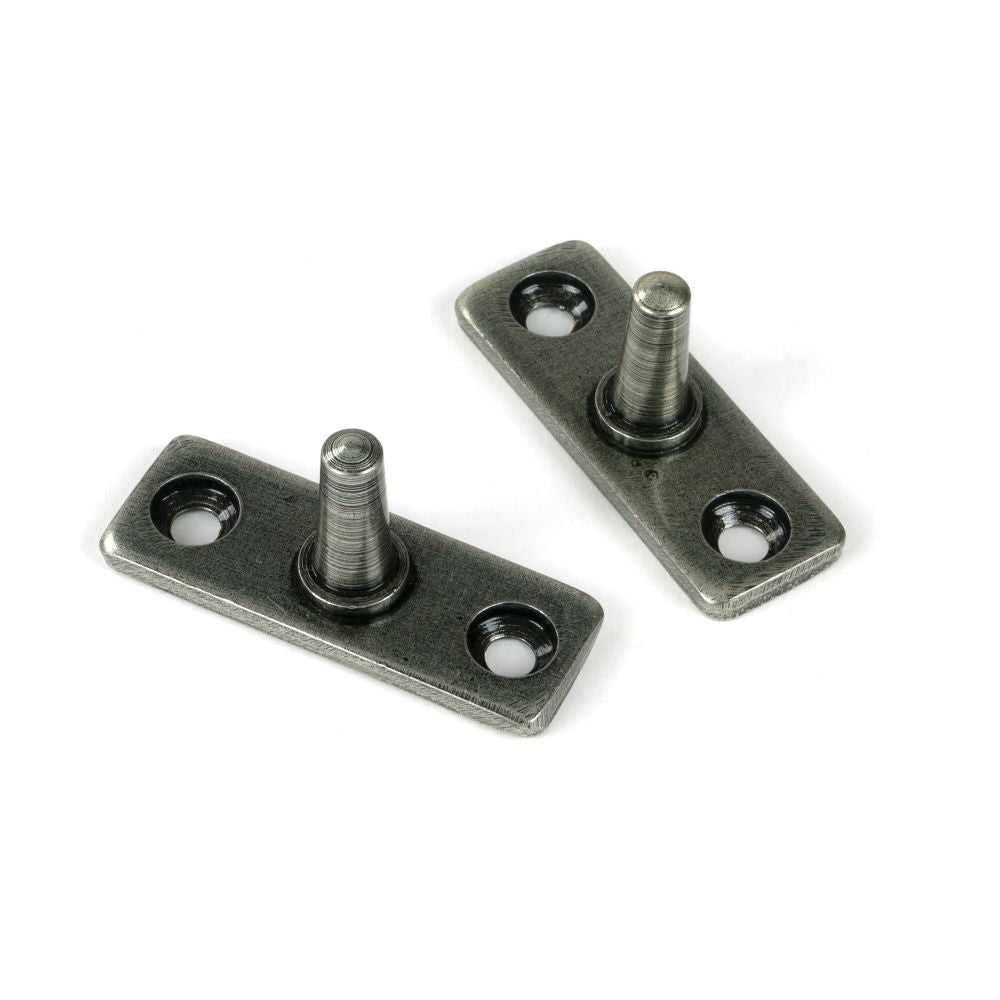 From The Anvil - Pewter 10" Newbury Stay | Sku. 46874 | Trade Door Handles.
