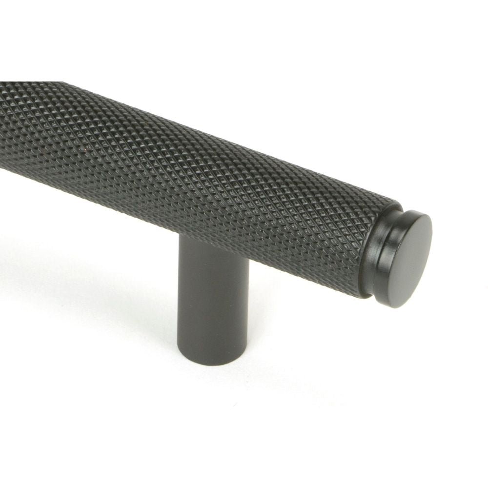 From The Anvil - Aged Bronze Full Brompton Pull Handle - Medium | Sku. 46904 | Trade Door Handles.