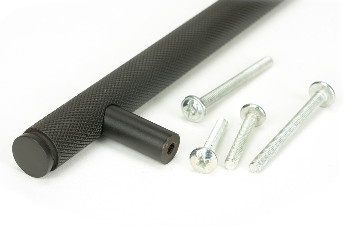 From The Anvil - Aged Bronze Full Brompton Pull Handle - Large | Sku. 46905 | Trade Door Handles.