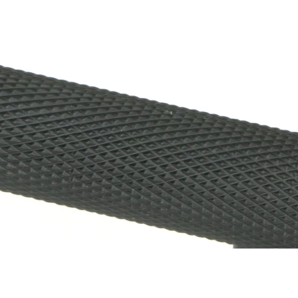 From The Anvil - Matt Black Full Brompton Pull Handle - Small | Sku. 46912 | Trade Door Handles.