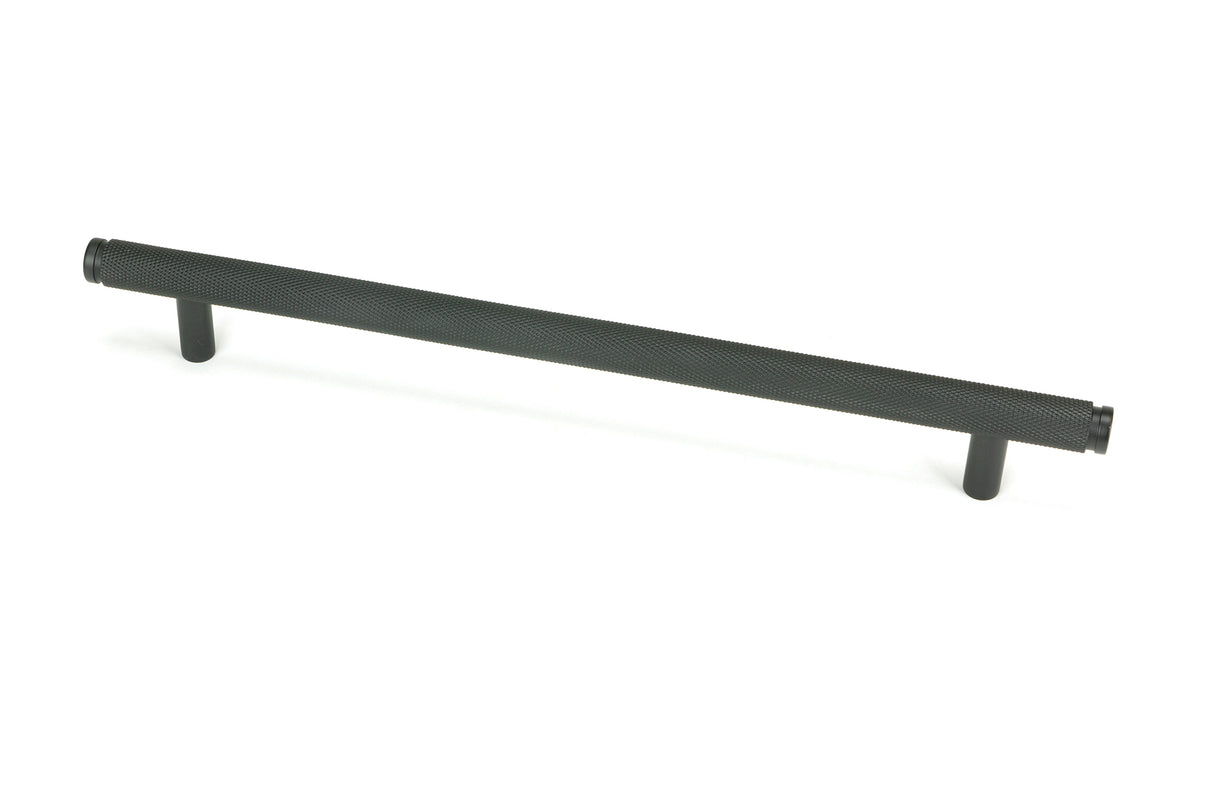 From The Anvil - Matt Black Full Brompton Pull Handle - Large | Sku. 46914 | Trade Door Handles.