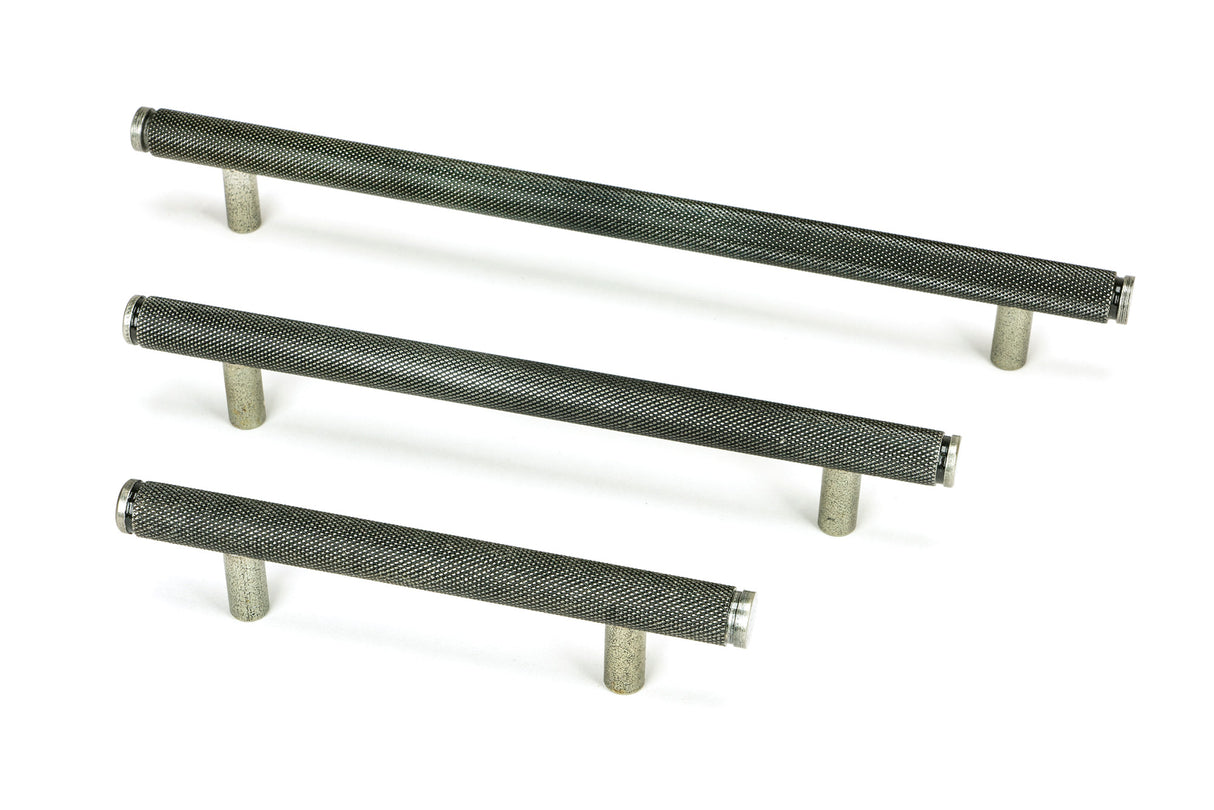 From The Anvil - Pewter Full Brompton Pull Handle - Small | Sku. 46915 | Trade Door Handles.