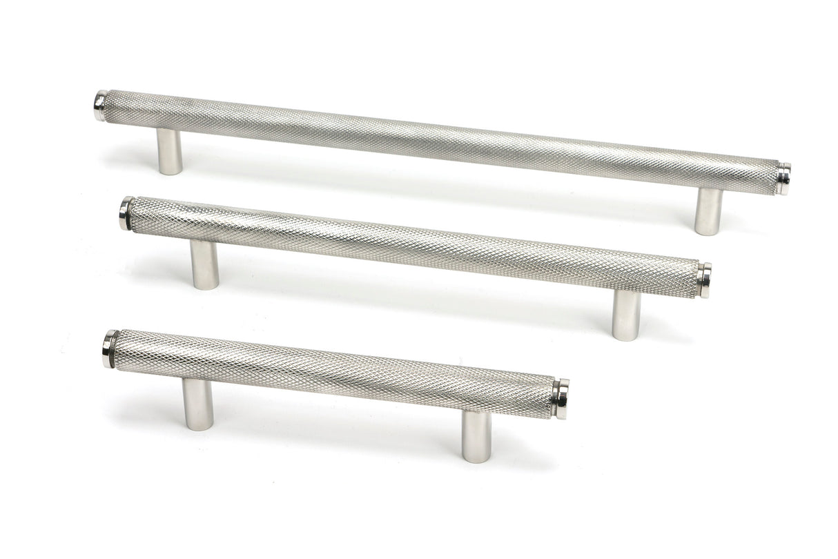 From The Anvil - Satin SS (304) Full Brompton Pull Handle - Small | Sku. 46921 | Trade Door Handles.