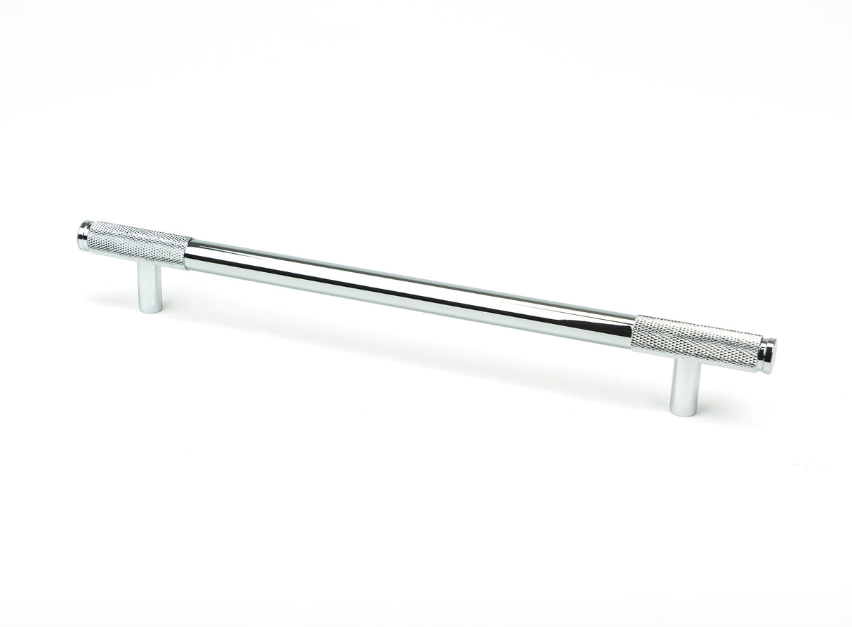 From The Anvil - Polished Chrome Half Brompton Pull Handle - Large | Sku. 46929 | Trade Door Handles.