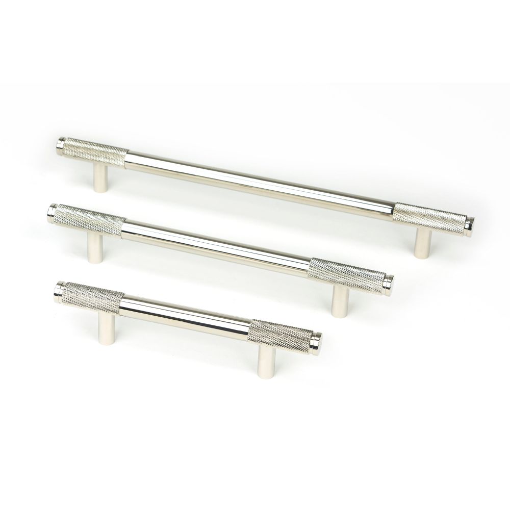 From The Anvil - Polished Nickel Half Brompton Pull Handle - Large | Sku. 46932 | Trade Door Handles.