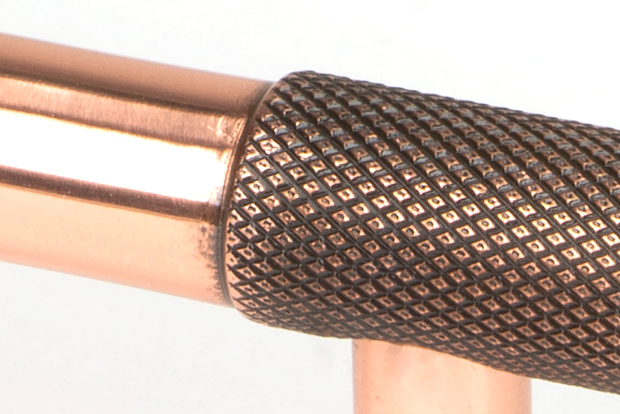 From The Anvil - Polished Bronze Half Brompton Pull Handle - Large | Sku. 46938 | Trade Door Handles.