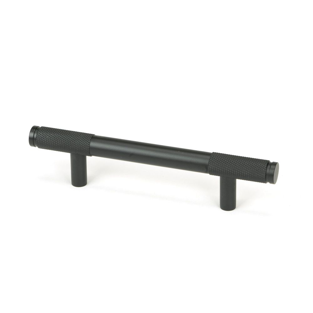 From The Anvil - Matt Black Half Brompton Pull Handle - Small | Sku. 46942 | Trade Door Handles.