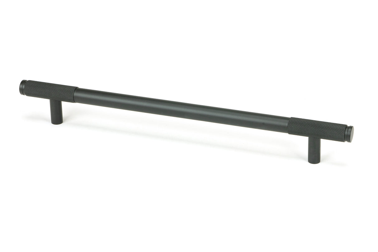 From The Anvil - Matt Black Half Brompton Pull Handle - Large | Sku. 46944 | Trade Door Handles.
