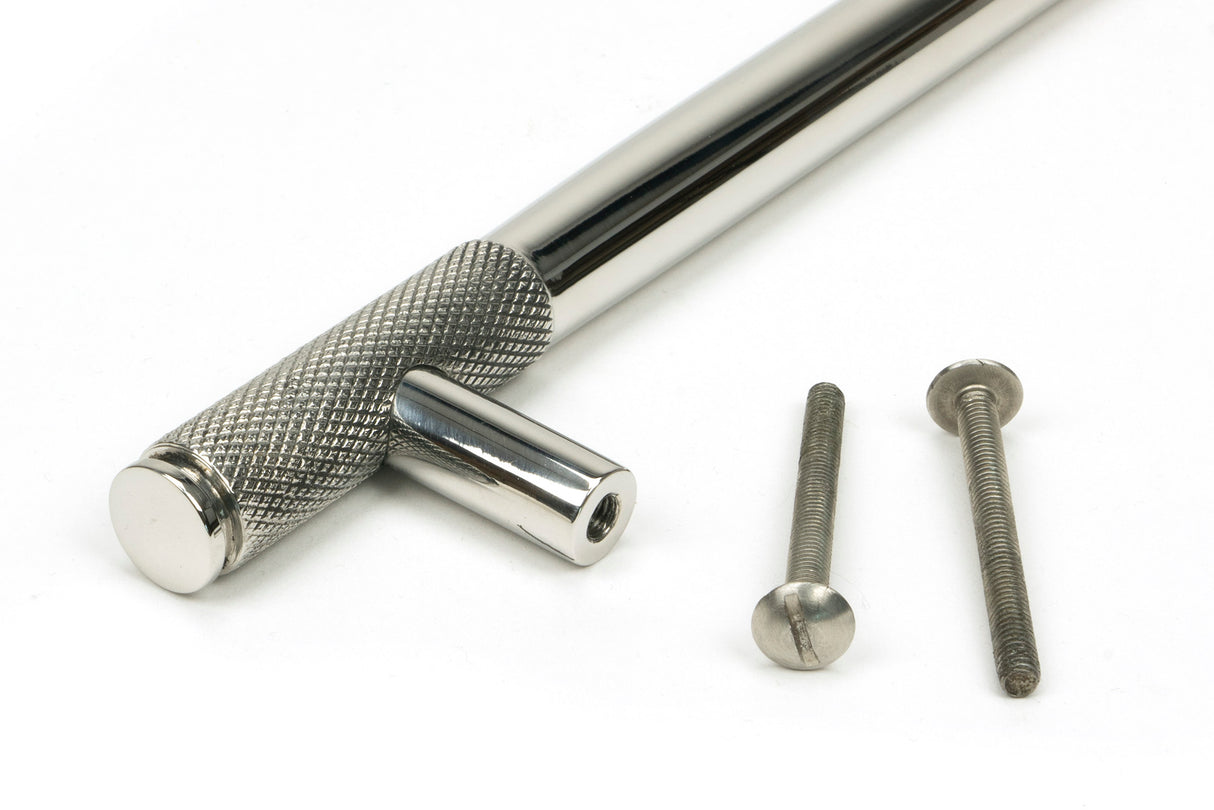 From The Anvil - Polished SS (304) Half Brompton Pull Handle - Medium | Sku. 46949 | Trade Door Handles.