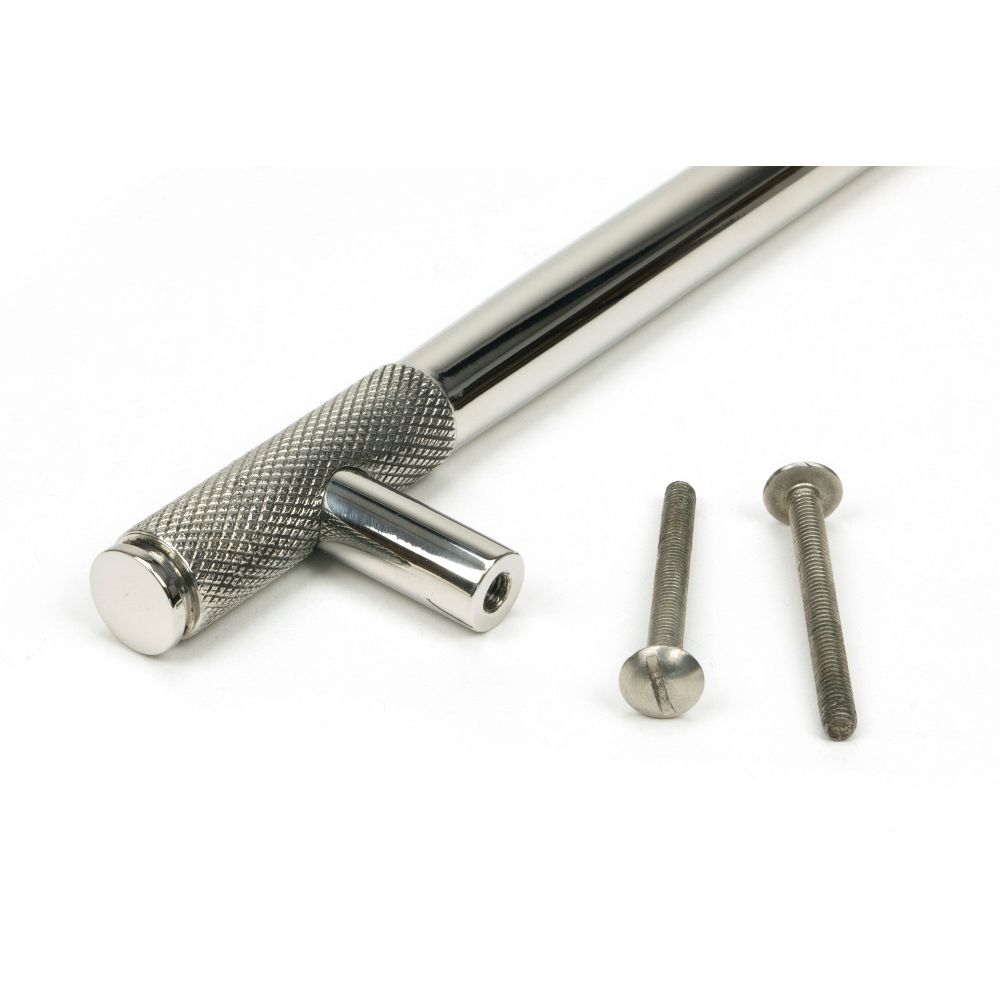 From The Anvil - Polished SS (304) Half Brompton Pull Handle - Medium | Sku. 46949 | Trade Door Handles.