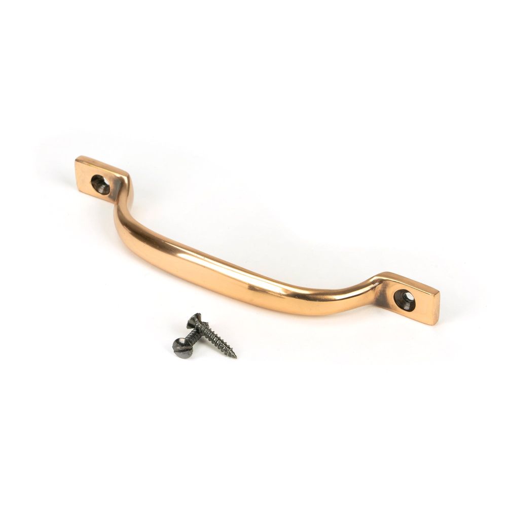 From The Anvil - Polished Bronze Slim Sash Pull | Sku. 46958 | Trade Door Handles.
