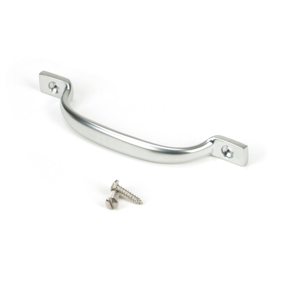 From The Anvil - Satin Chrome Slim Sash Pull | Sku. 46960 | Trade Door Handles.
