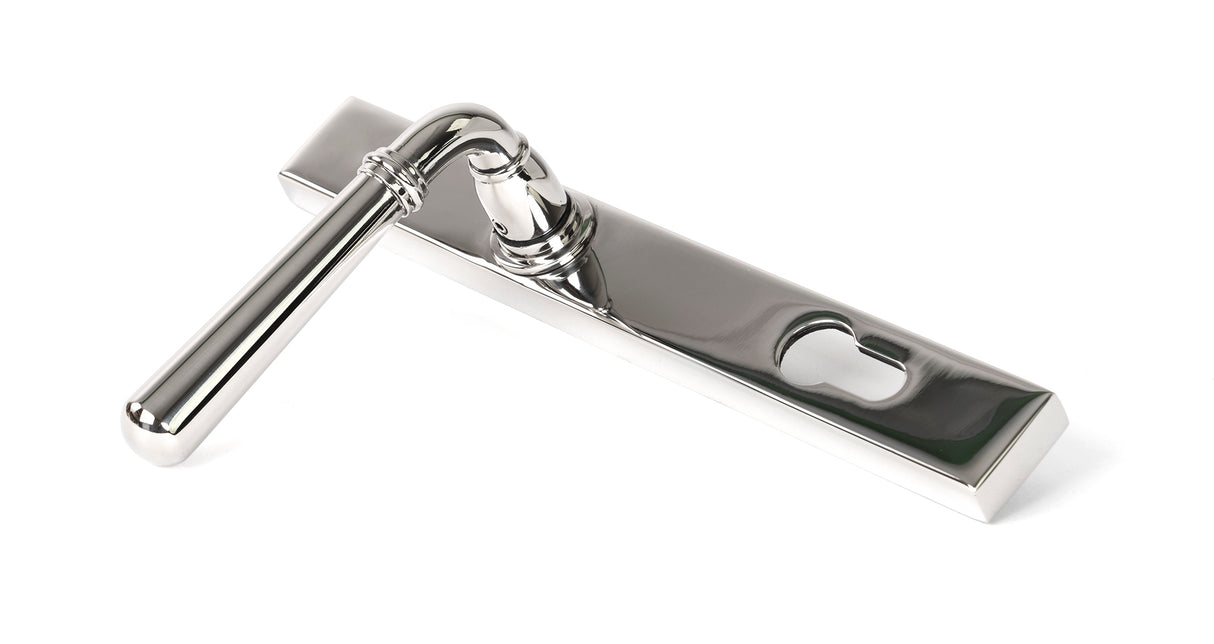 From The Anvil - Polished Marine SS (316) Newbury Slimline Lever Espag. Lock Set | Sku. 47072 | Trade Door Handles.