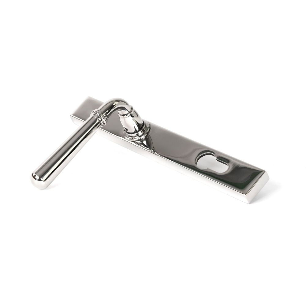 From The Anvil - Polished Marine SS (316) Newbury Slimline Lever Espag. Lock Set | Sku. 47072 | Trade Door Handles.