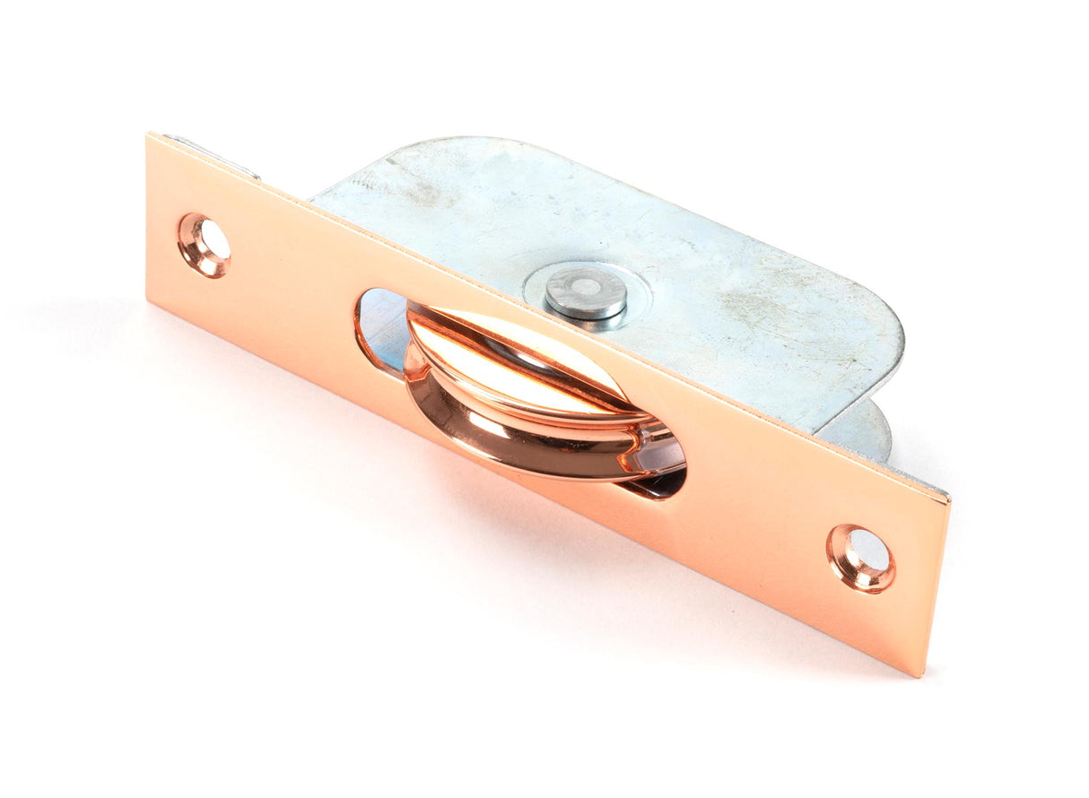 From The Anvil - Polished Bronze Square Ended Sash Pulley 75kg | Sku. 47074 | Trade Door Handles.
