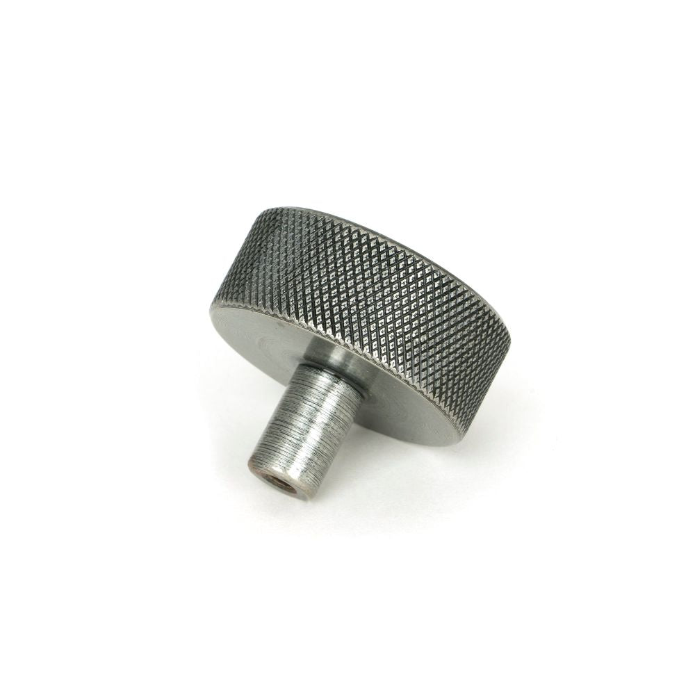 From The Anvil - Pewter Brompton Cabinet Knob - 38mm (No rose) | Sku. 47089 | Trade Door Handles.