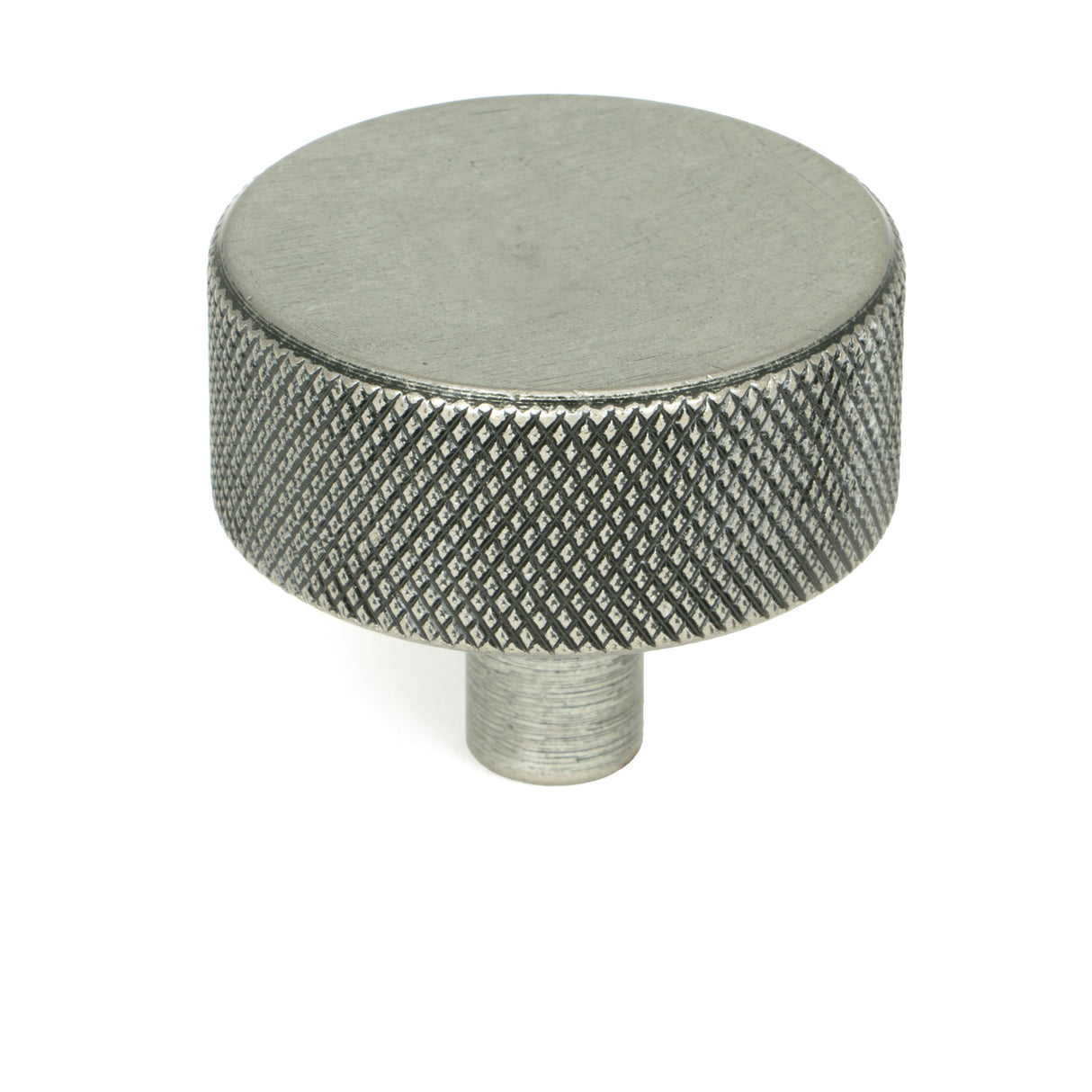 From The Anvil - Pewter Brompton Cabinet Knob - 38mm (No rose) | Sku. 47089 | Trade Door Handles.
