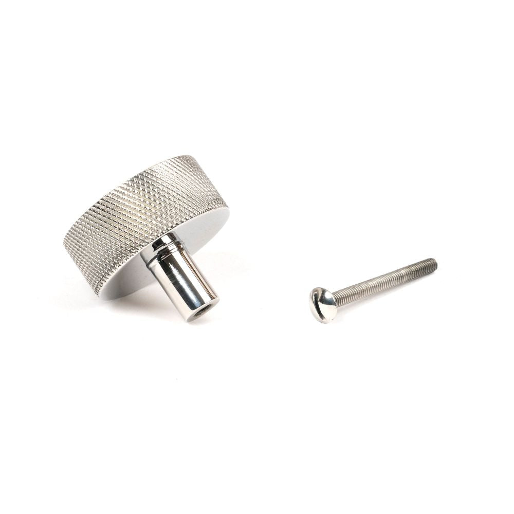 From The Anvil - Polished SS (304) Brompton Cabinet Knob - 38mm (No rose) | Sku. 47093 | Trade Door Handles.