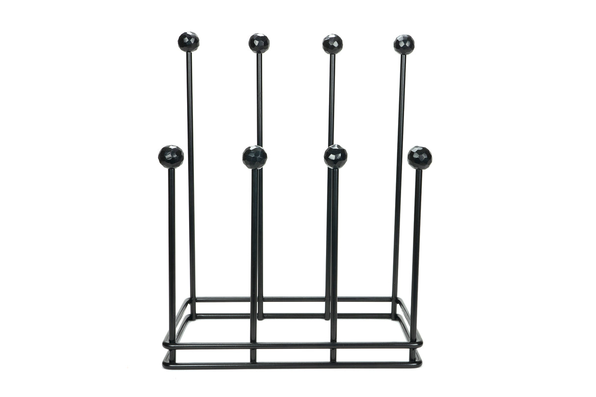 From The Anvil - Matt Black Four Pair Boot Rack | Sku. 47106 | Trade Door Handles.