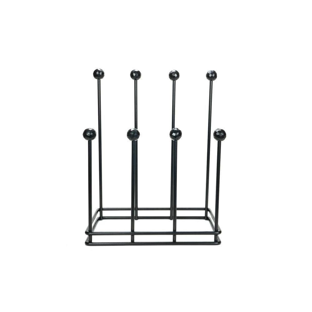 From The Anvil - Matt Black Four Pair Boot Rack | Sku. 47106 | Trade Door Handles.