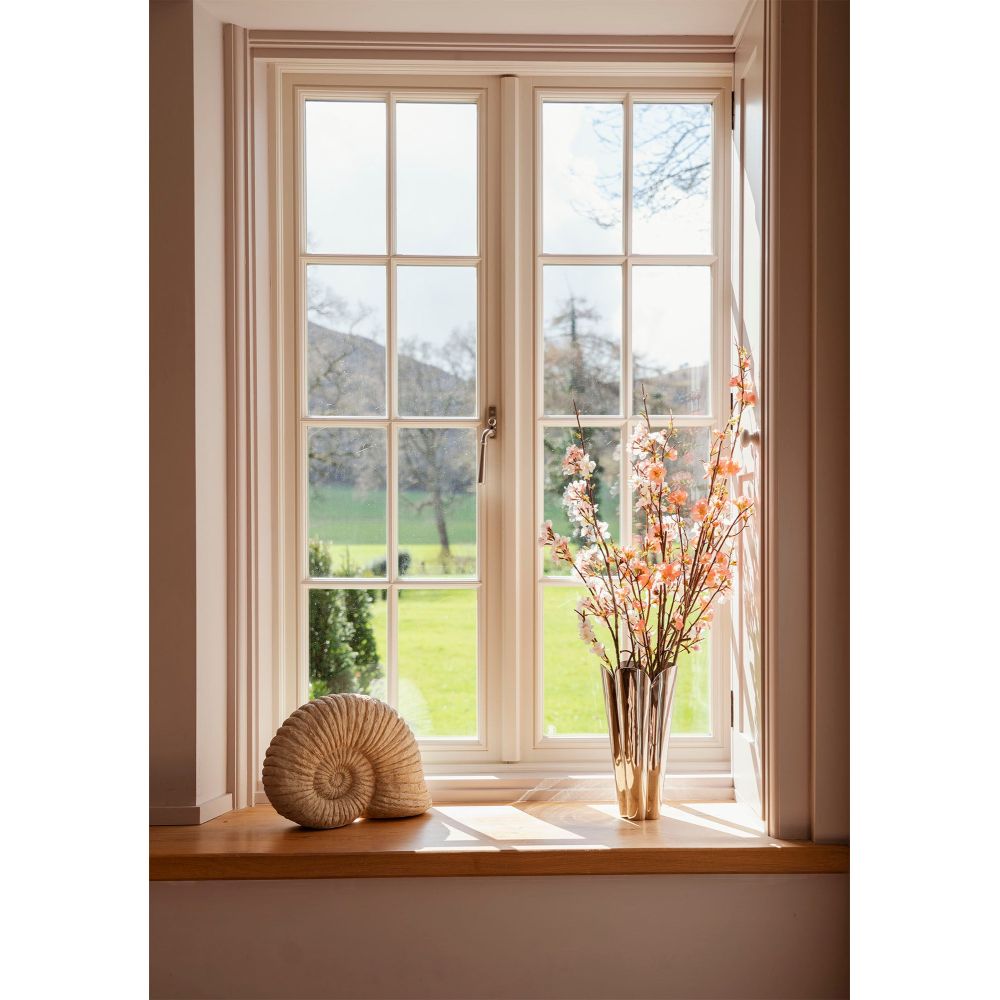 From The Anvil - Smooth Nickel Flora Vase | Sku. 47127 | Trade Door Handles.