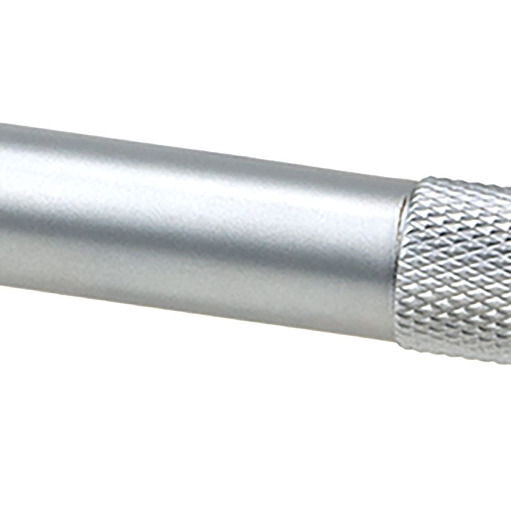 From The Anvil - Satin Chrome Half Brompton Pull Handle - Small | Sku. 47147 | Trade Door Handles.