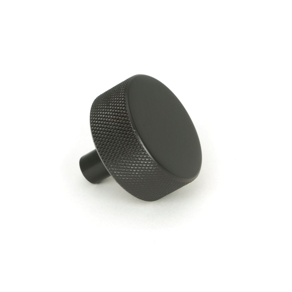 From The Anvil - Aged Bronze Brompton Cabinet Knob - 38mm (No rose) | Sku. 47150 | Trade Door Handles.