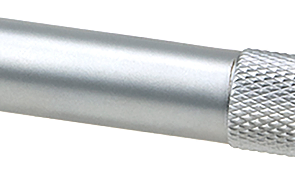 From The Anvil - Satin Chrome Half Brompton Pull Handle - Large | Sku. 47155 | Trade Door Handles.