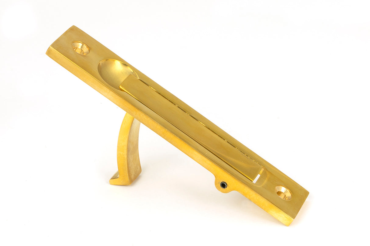 From The Anvil - Polished Brass 125mm x 25mm Edge Pull | Sku. 47173 | Trade Door Handles.