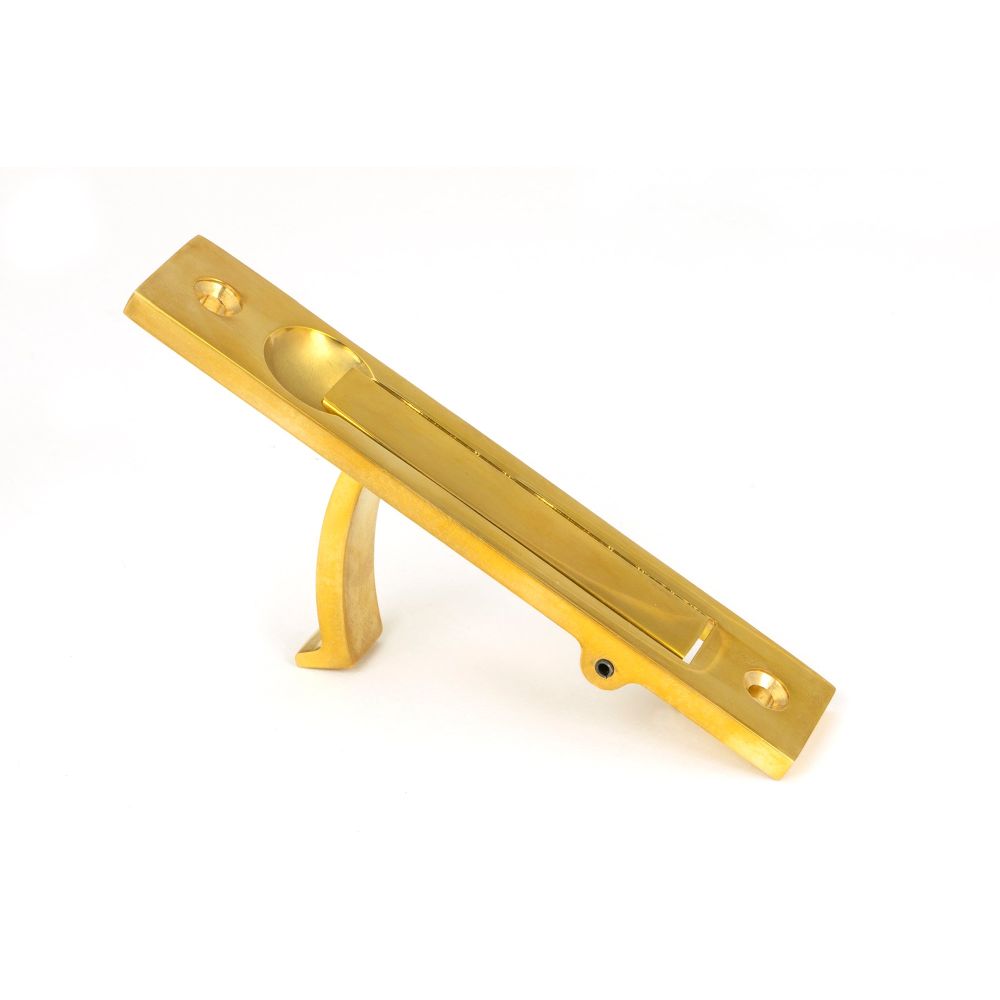 From The Anvil - Polished Brass 125mm x 25mm Edge Pull | Sku. 47173 | Trade Door Handles.