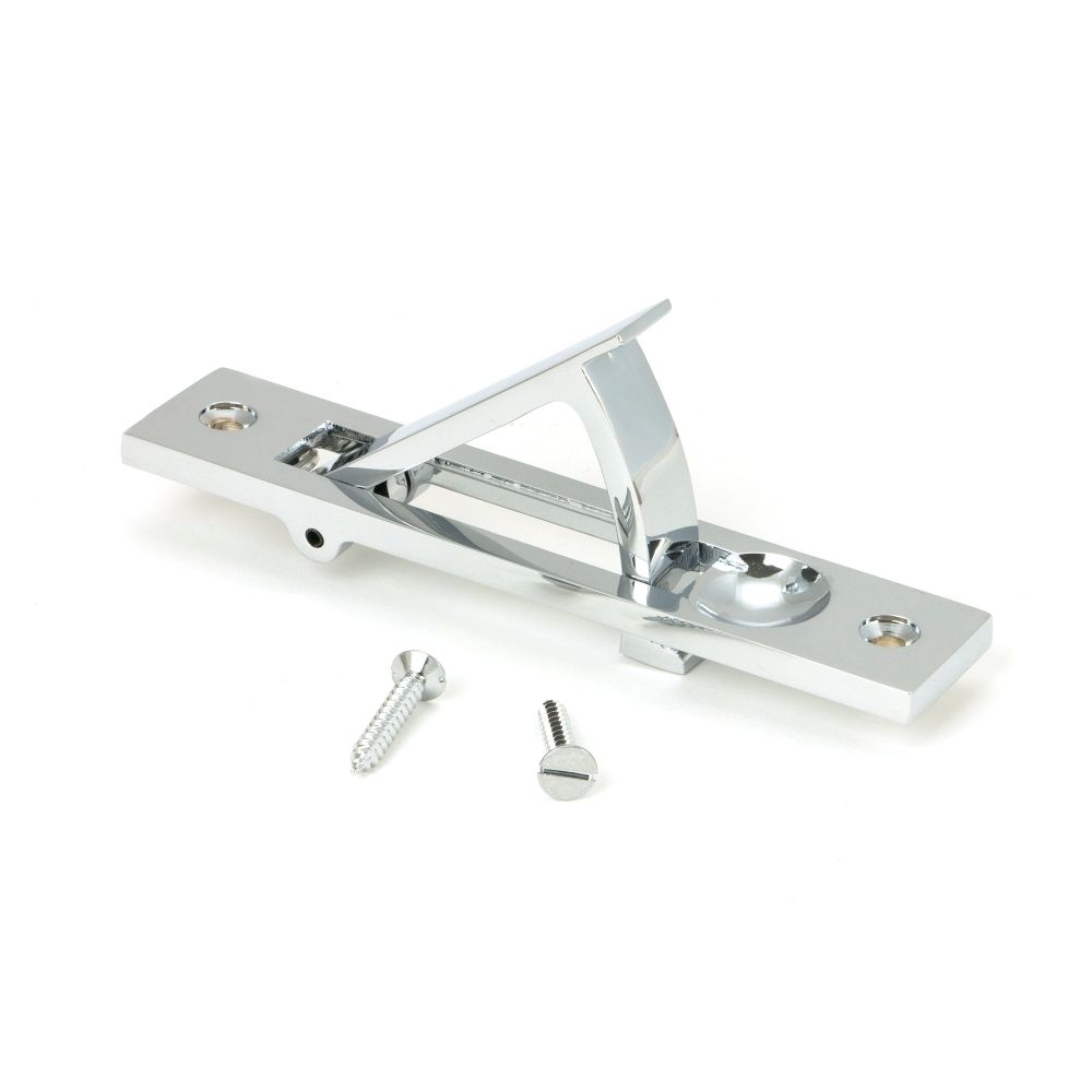 From The Anvil - Polished Chrome 125mm x 25mm Edge Pull | Sku. 47191 | Trade Door Handles.