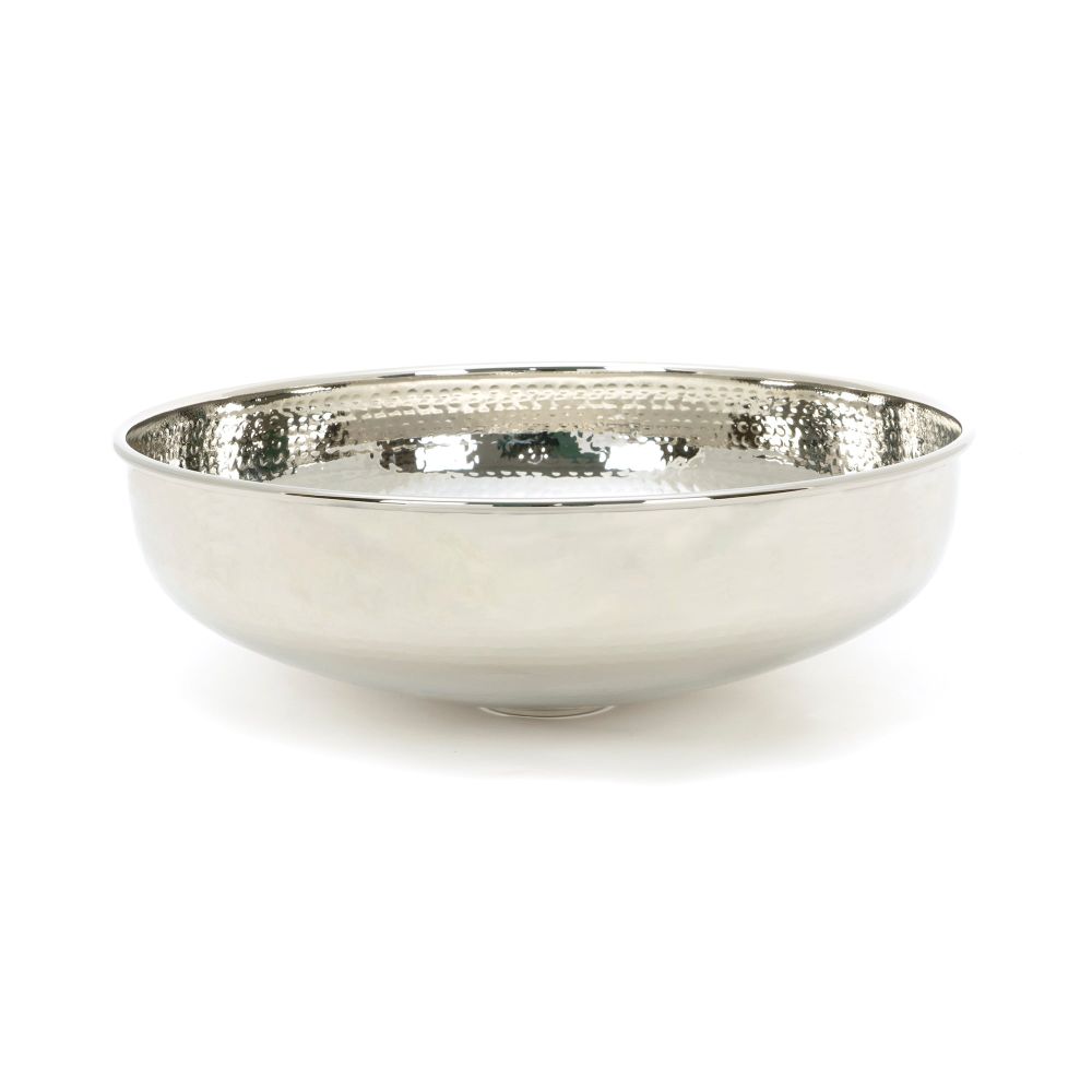 From The Anvil - Hammered Nickel Round Sink | Sku. 47198 | Trade Door Handles.