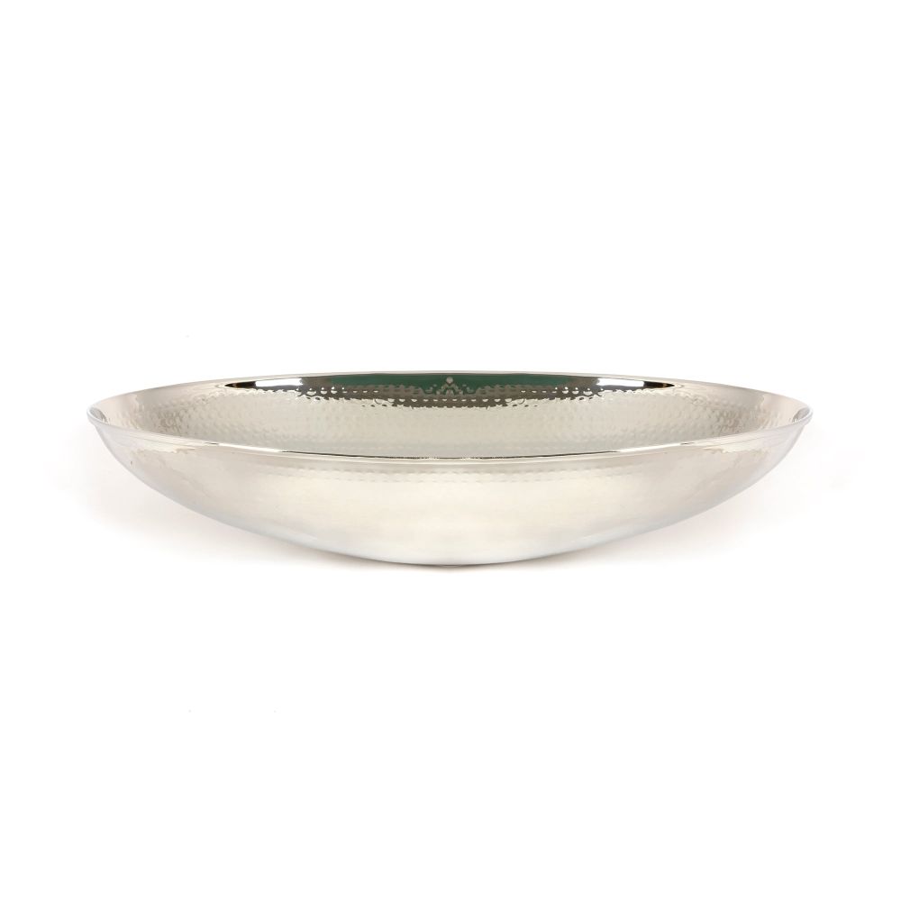 From The Anvil - Hammered Nickel Oval Sink | Sku. 47204 | Trade Door Handles.