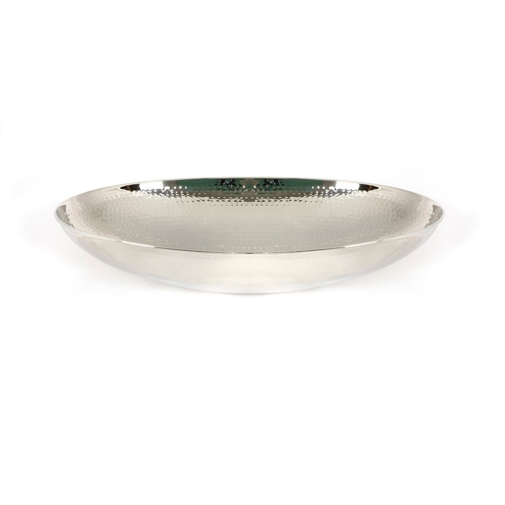 From The Anvil - Hammered Nickel Oval Sink | Sku. 47204 | Trade Door Handles.