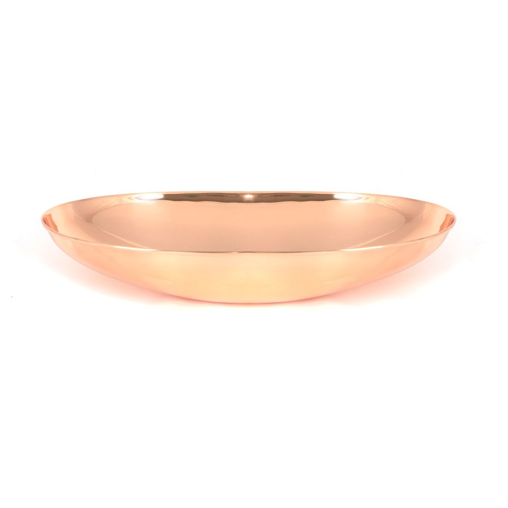 From The Anvil - Smooth Copper Oval Sink | Sku. 47206 | Trade Door Handles.