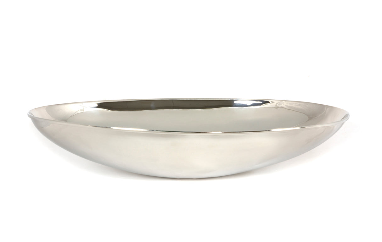 From The Anvil - Smooth Nickel Oval Sink | Sku. 47207 | Trade Door Handles.