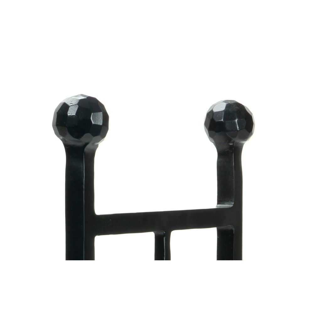 From The Anvil - Matt Black Rectangular Log Holder | Sku. 47213 | Trade Door Handles.