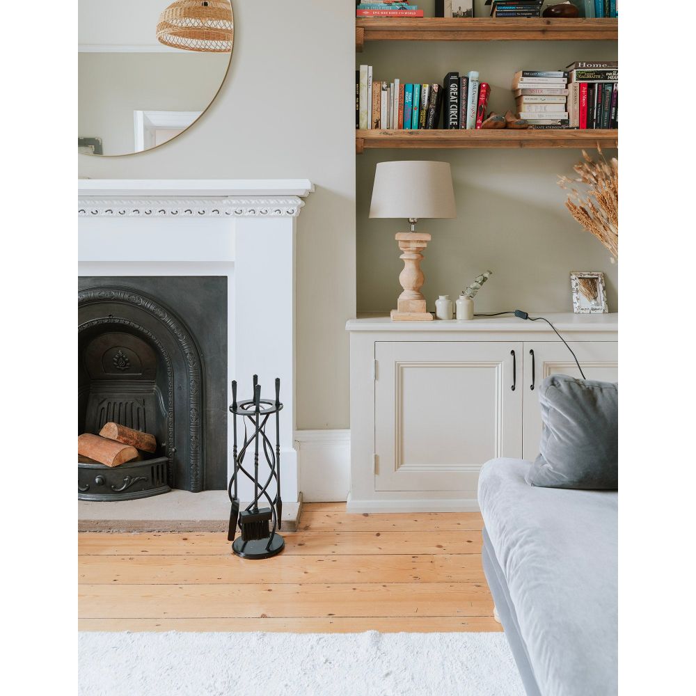 From The Anvil - Matt Black Spiral Companion Set - Avon Tools | Sku. 47215 | Trade Door Handles.