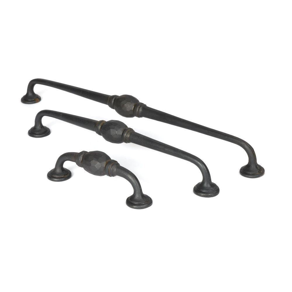 From The Anvil - Beeswax 13 1/2" Hammered D Handle | Sku. 48358 | Trade Door Handles.