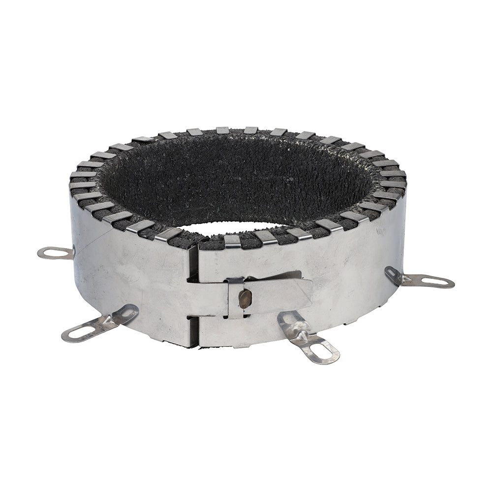 This is an image of Timco - Intumescent Pipe Collar Pipe Size 160mm - (1 Each Bag) 487444