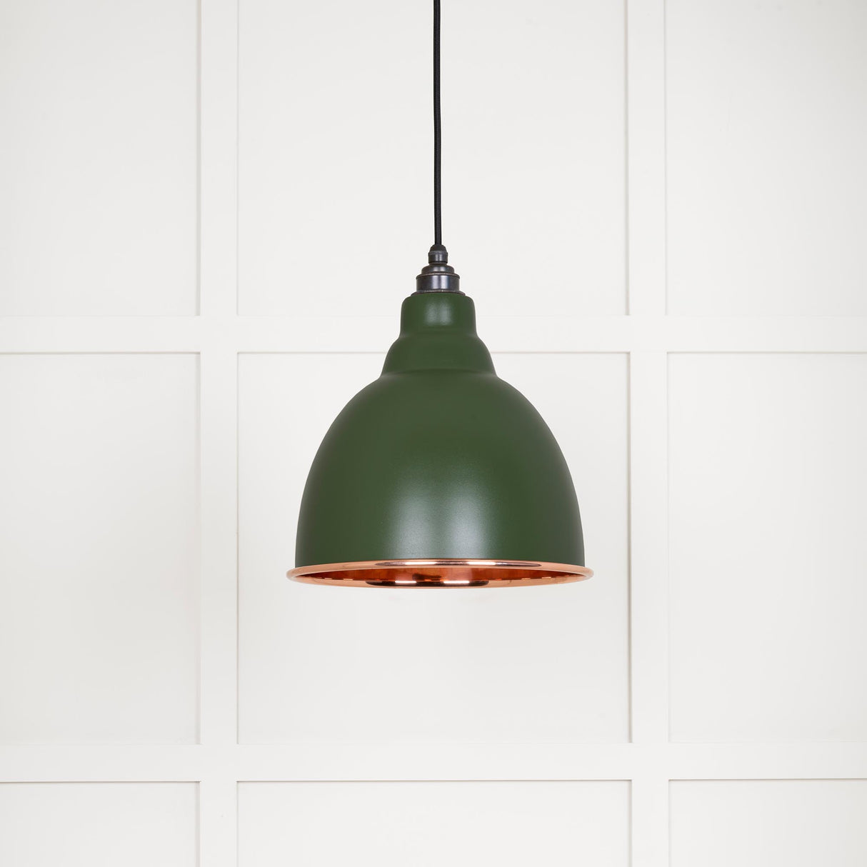 From The Anvil - Smooth Copper Brindley Pendant in Heath | Sku. 49500SH | Trade Door Handles.