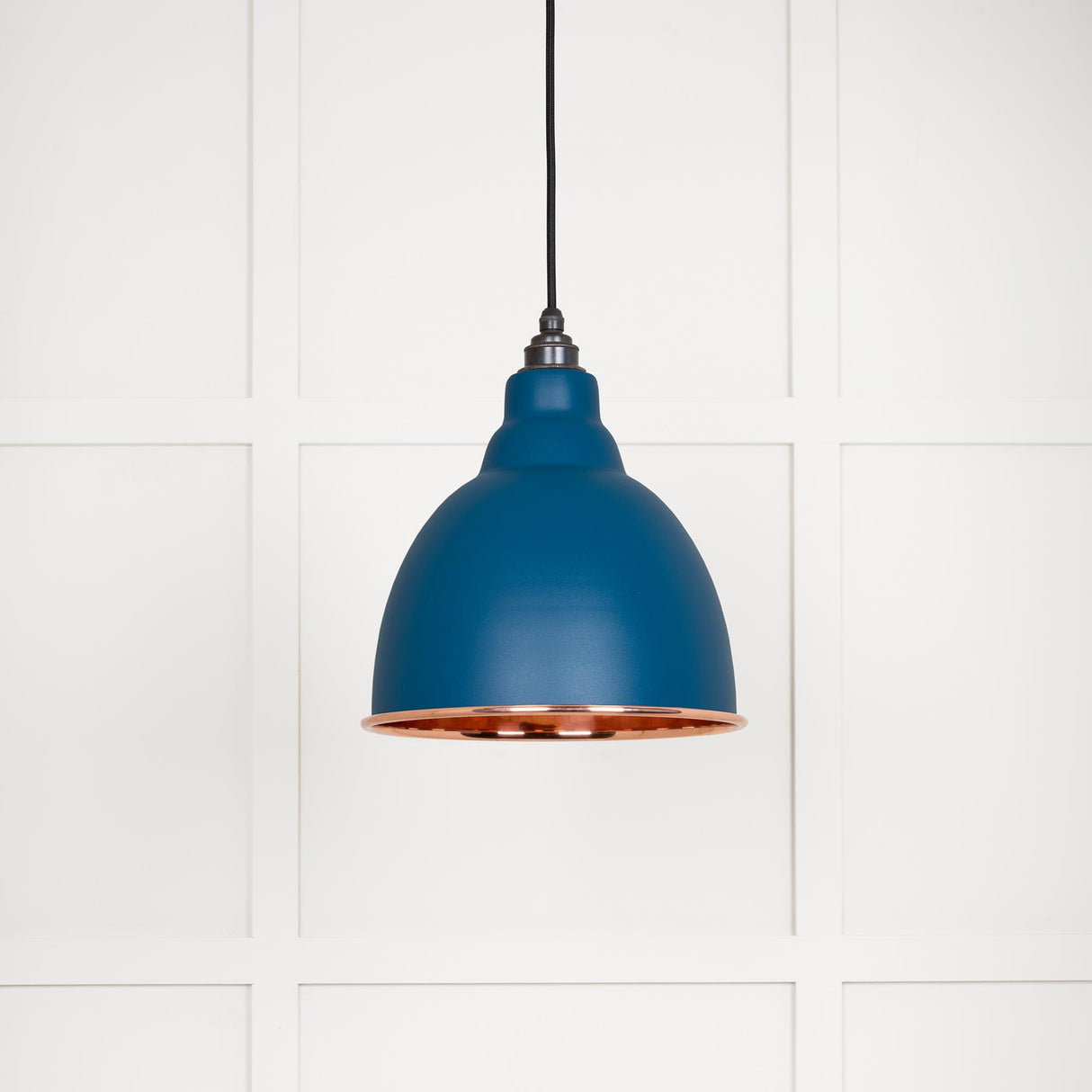 From The Anvil - Smooth Copper Brindley Pendant in Upstream | Sku. 49500SU | Trade Door Handles.