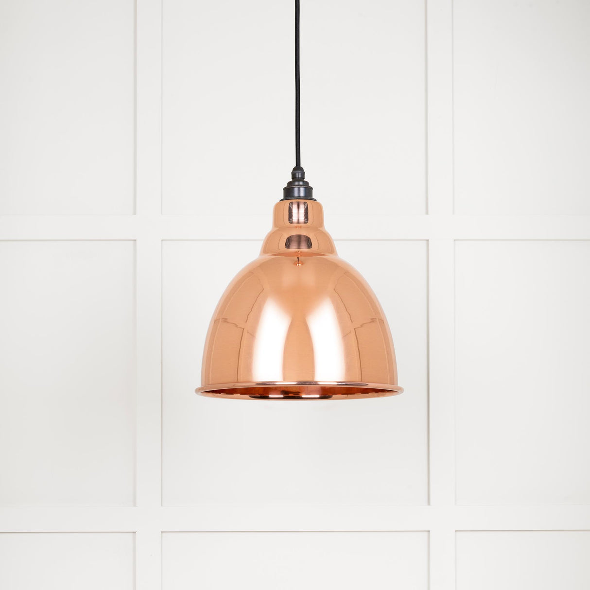 From The Anvil - Smooth Copper Brindley Pendant | Sku. 49500S | Trade Door Handles.