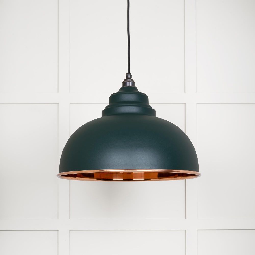 From The Anvil - Smooth Copper Harborne Pendant in Dingle | Sku. 49501SDI | Trade Door Handles.