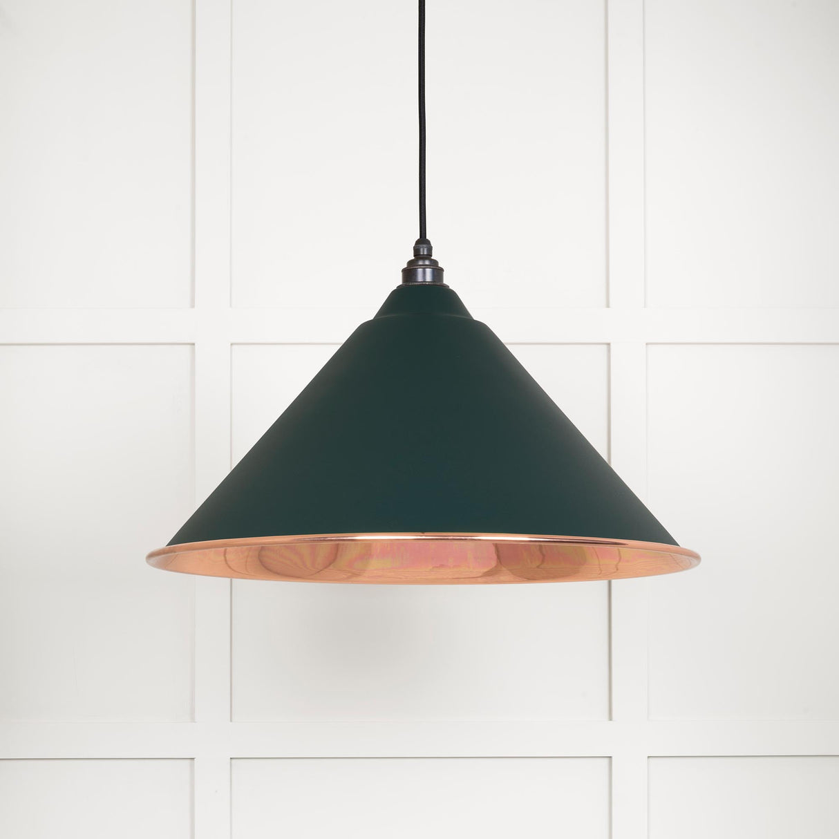 From The Anvil - Smooth Copper Hockley Pendant in Dingle | Sku. 49503SDI | Trade Door Handles.
