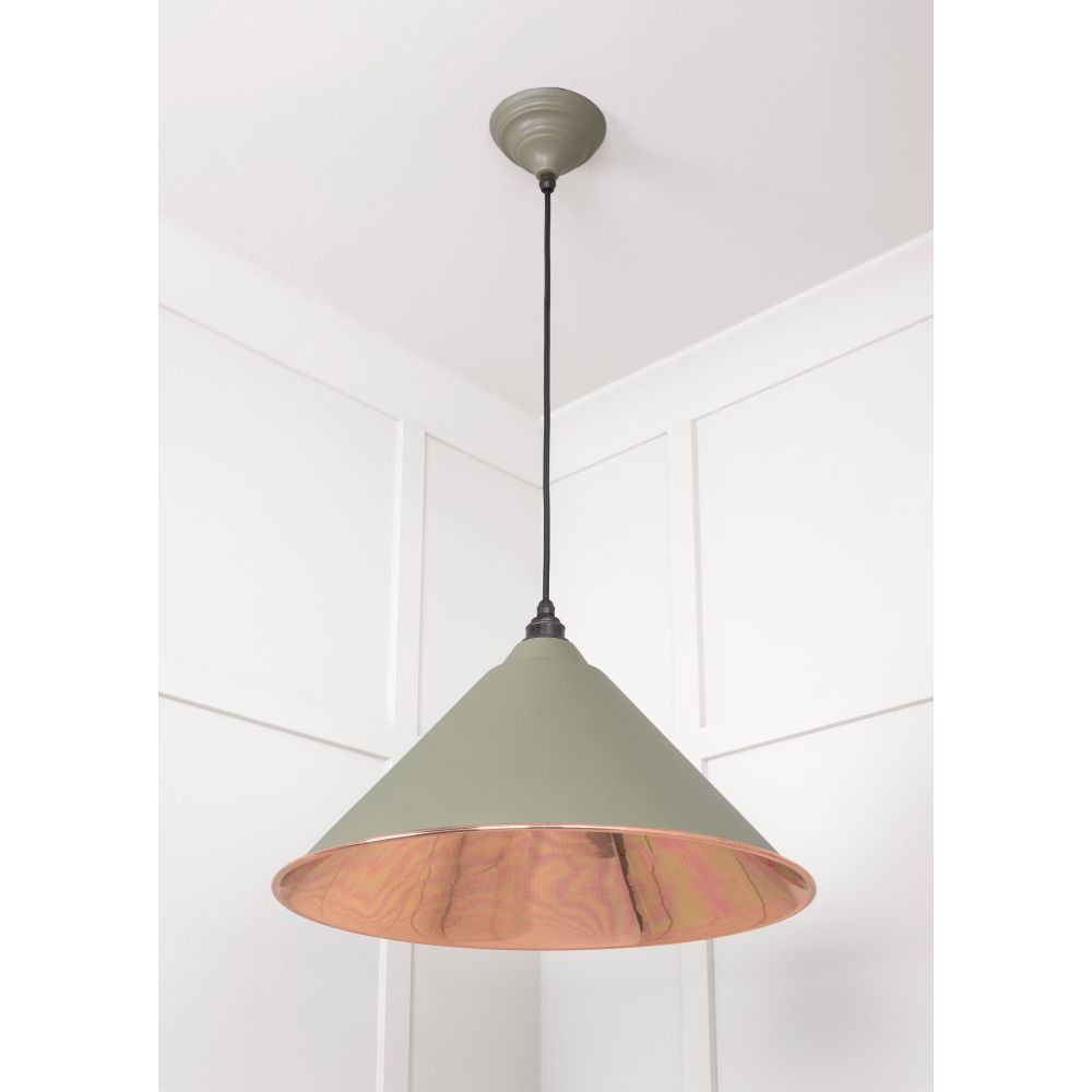 From The Anvil - Smooth Copper Hockley Pendant in Tump | Sku. 49503STU | Trade Door Handles.
